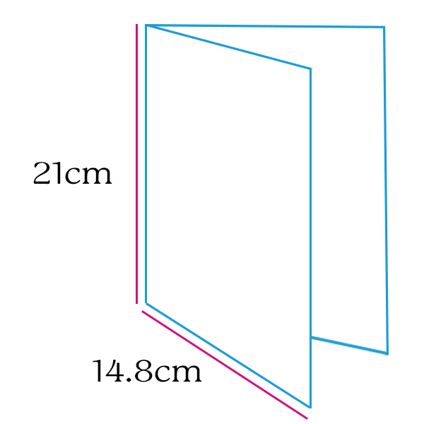 A4 Folded to A5