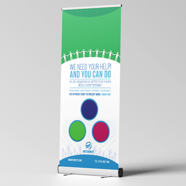 Charity Roller Banners 1