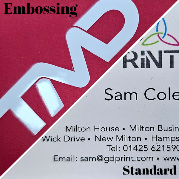 Premium Business Cards with Scodix Digital Embossing 8