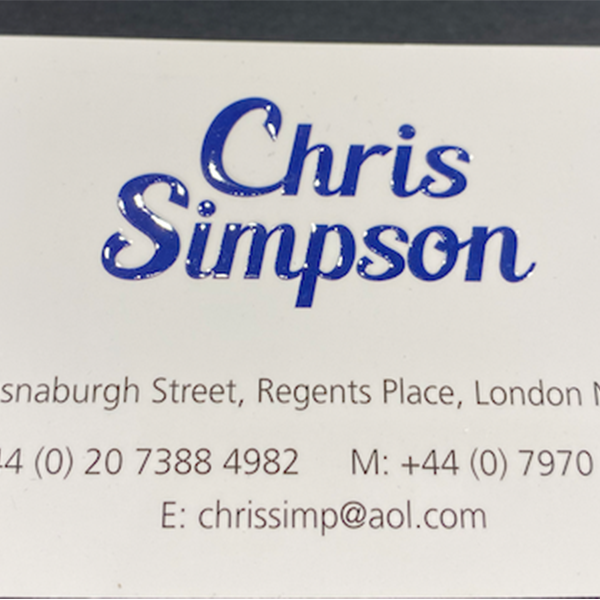 Premium Business Cards with Scodix Digital Embossing 2