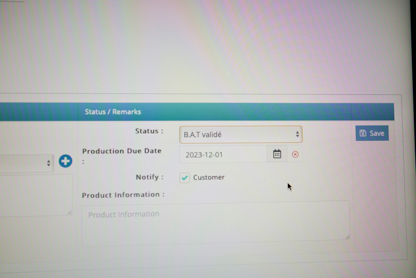 Bon à tirer validé