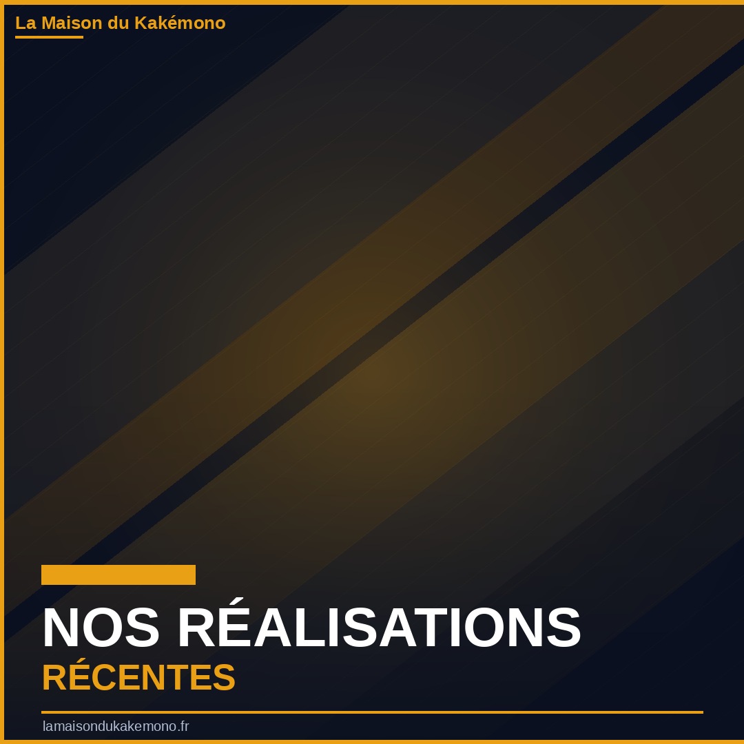 Nos réalisations récentes