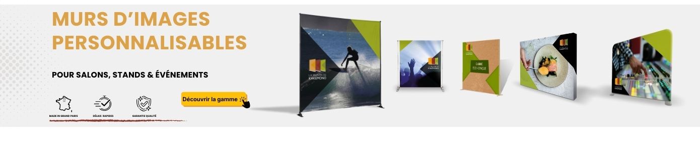 New bannière mur d'image