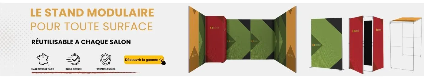 banniere stand modulaire
