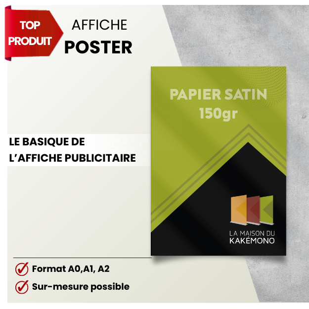 Impression affiche poster - La Maison du Kakemono