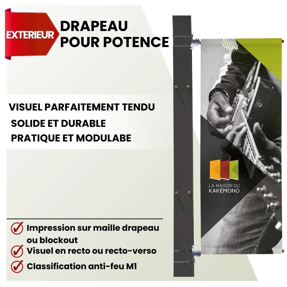 drapeau de potence