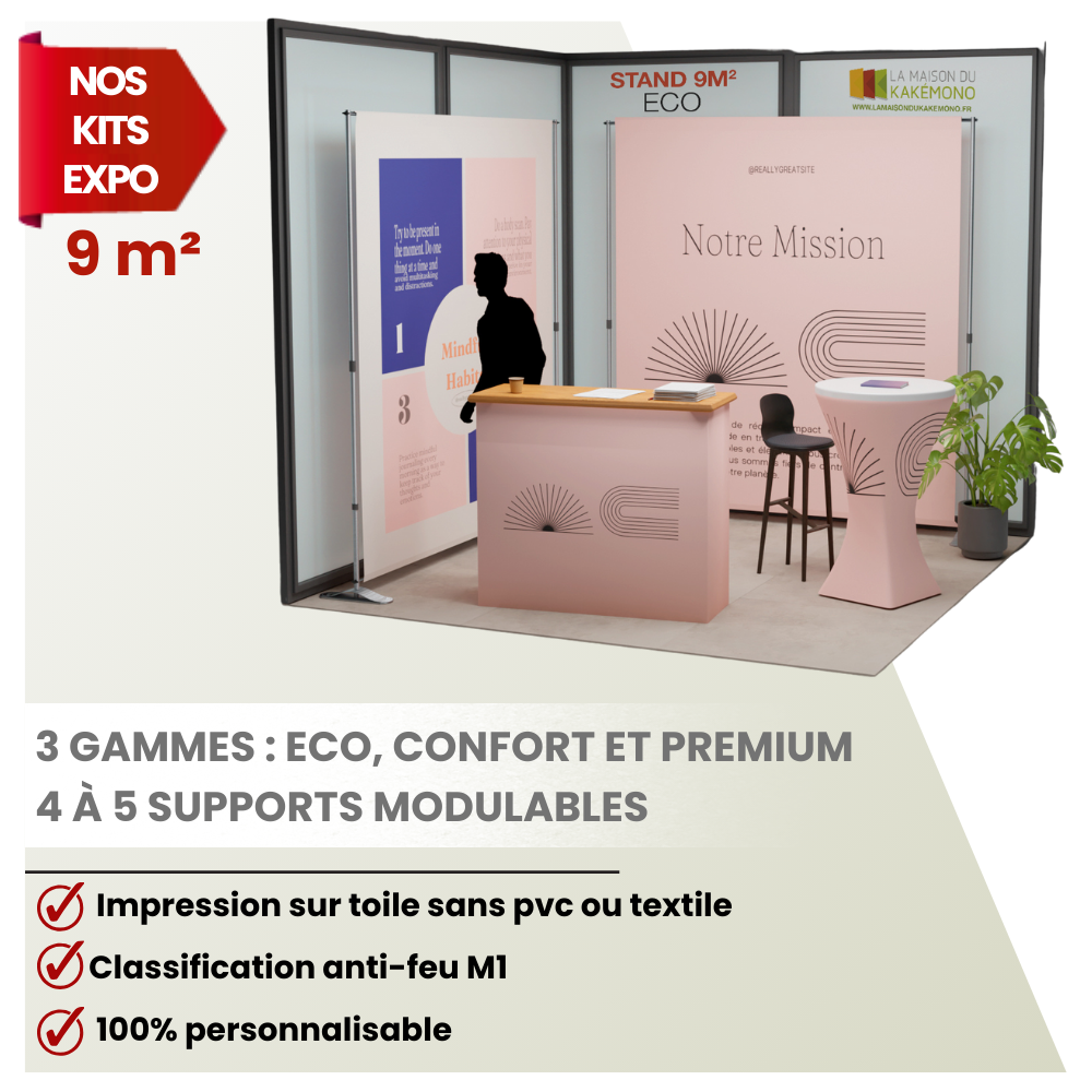 kit exposant professionnel 9m2