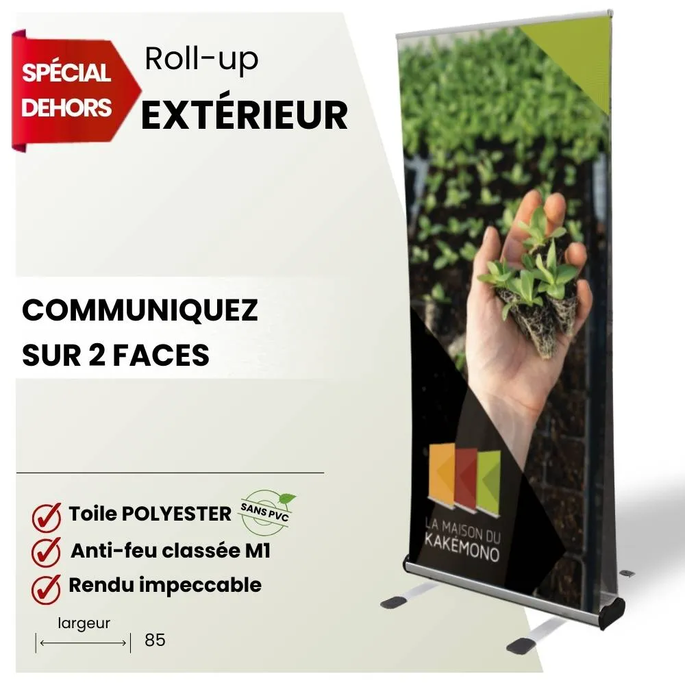 Roll up exterieur - La Maison du Kakemono