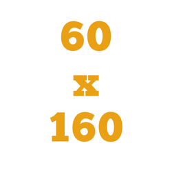 60x160 cm