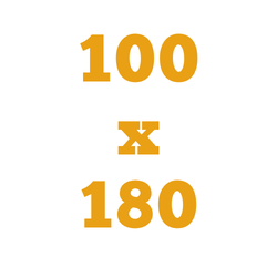 100x180 cm