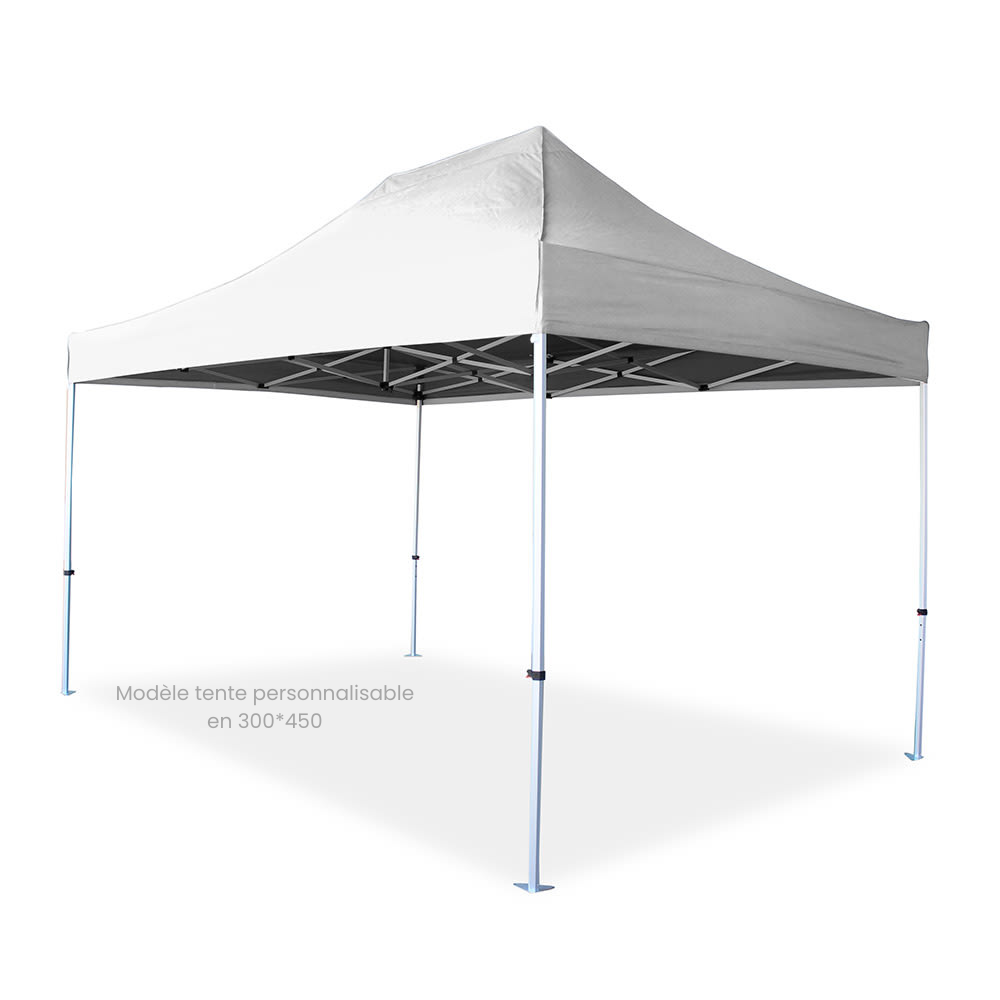 modele tente publicitaire en 300*450 cm
