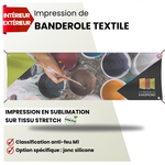 tissu imprimé en sublimation