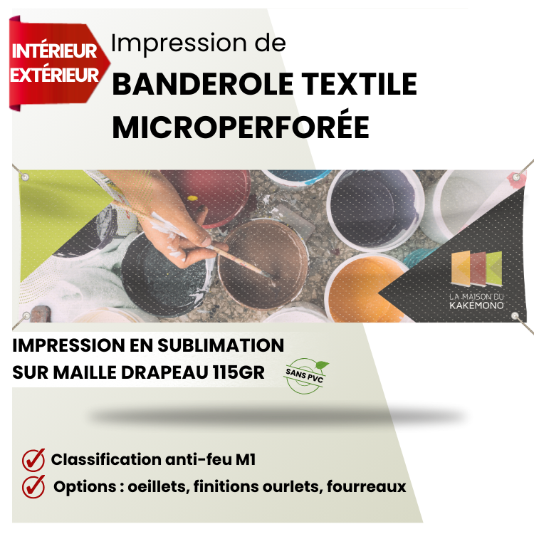maille drapeau personnalisable