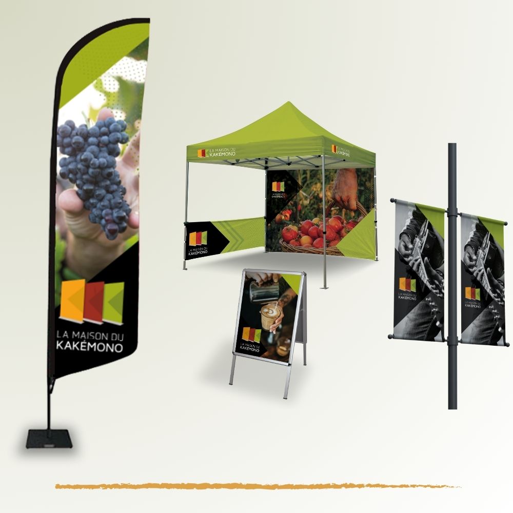 PLV & SIGNALÉTIQUE EXTÉRIEURE