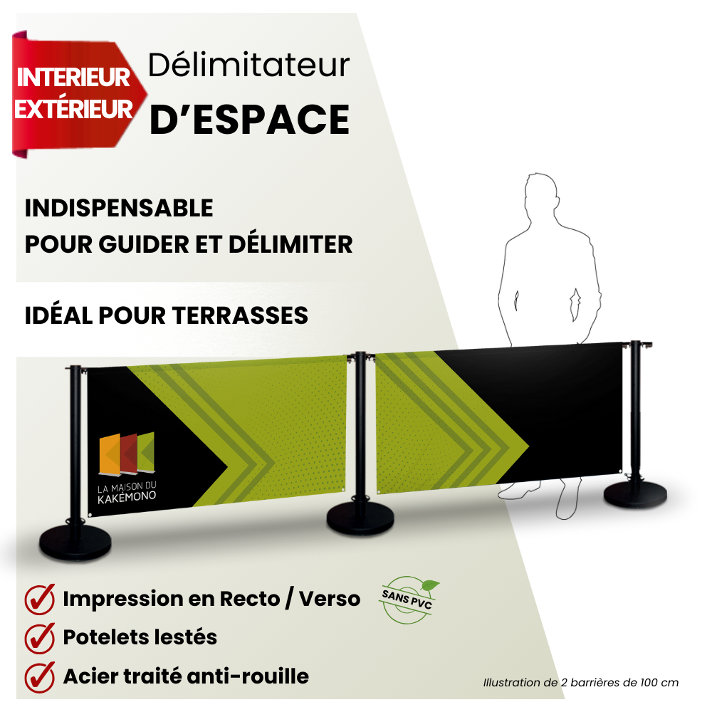 Délimitateur d'espaces - La Maison du Kakemono