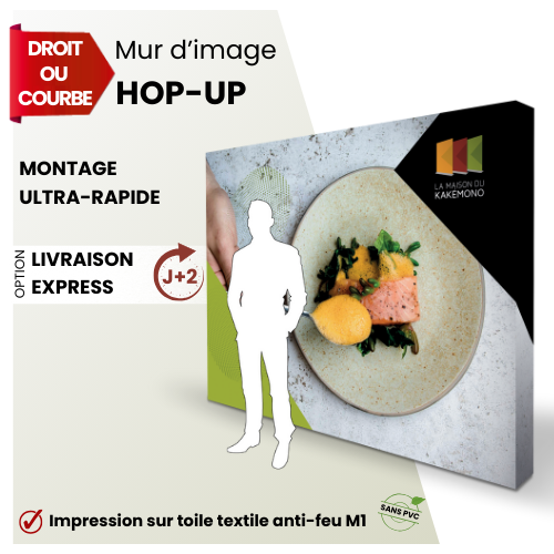 Mur d'images Hop Up