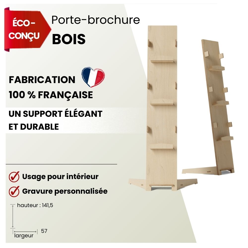 porte document en bois
