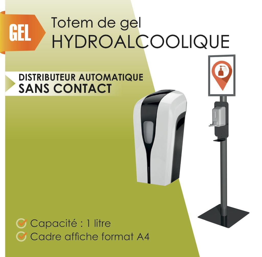 Borne de gel automatique Borne gel automatique