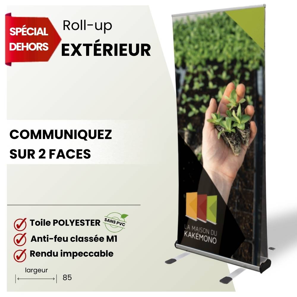 Roll-Up Extérieur Roll up exterieur - La Maison du Kakemono