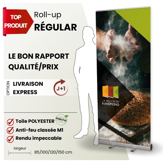 Roll-Up Regular Impression Roll Up - La Maison du Kakemono