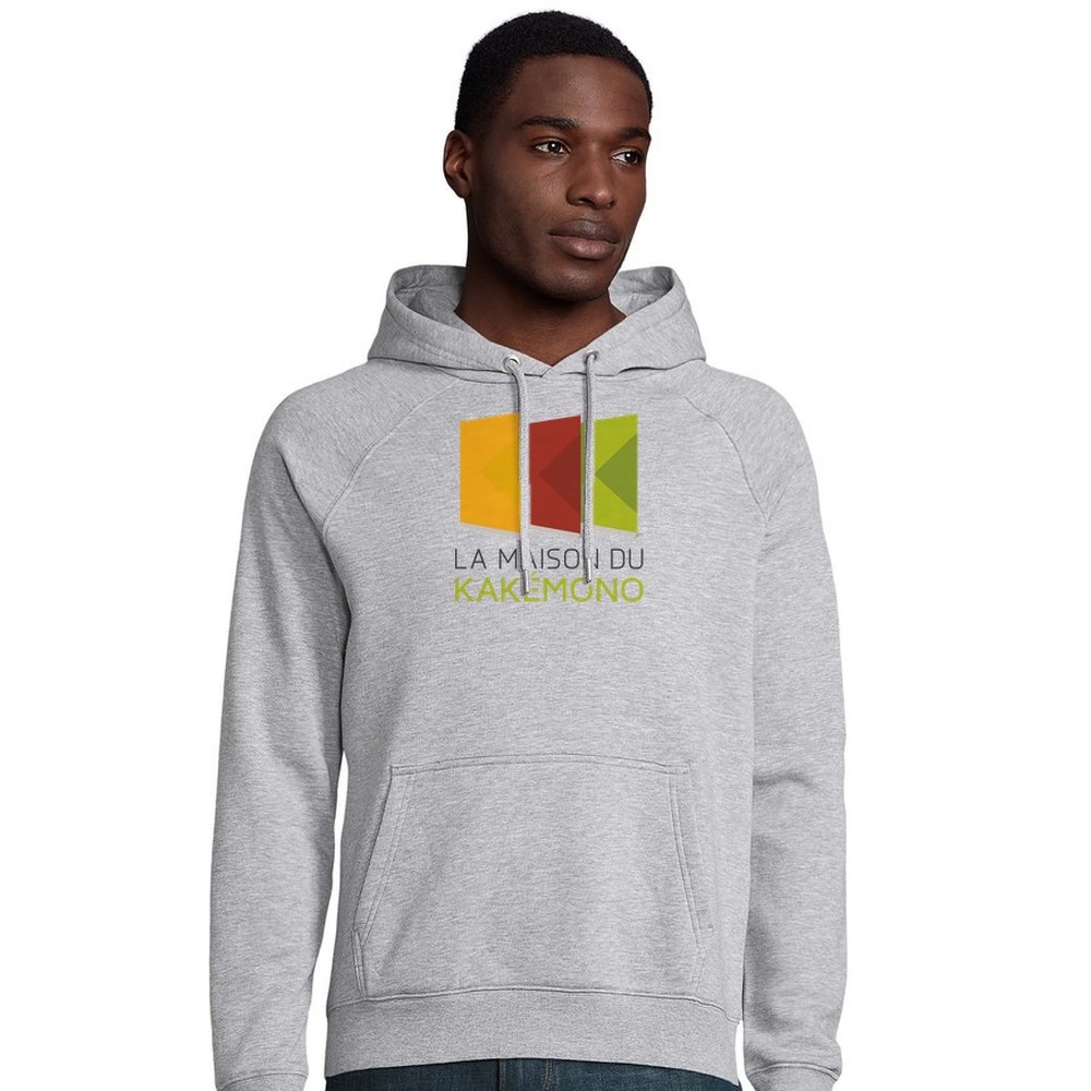 Sweat à capuche unisexe Stellar coton bio personnalisé