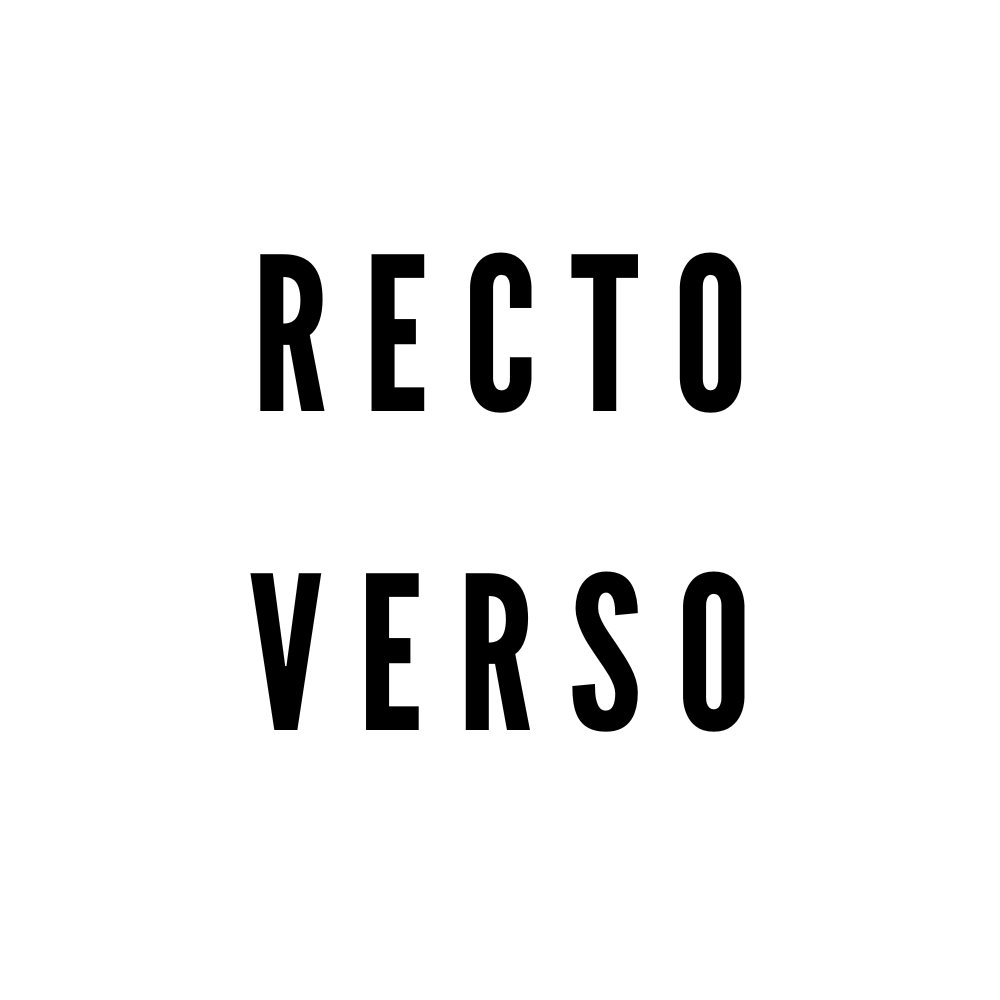 Recto Verso