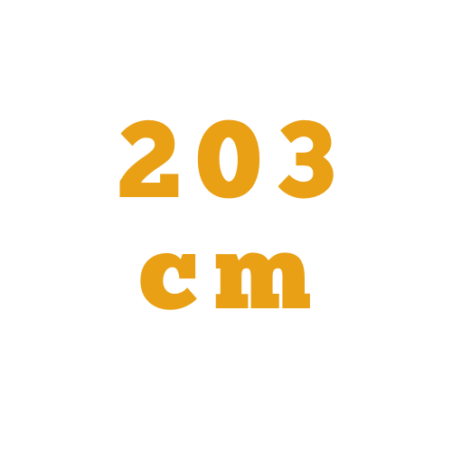 203 cm