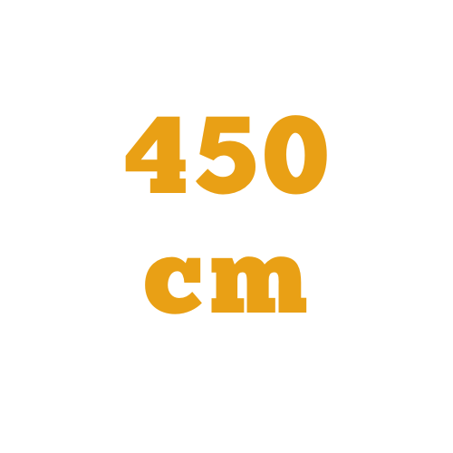 450 cm