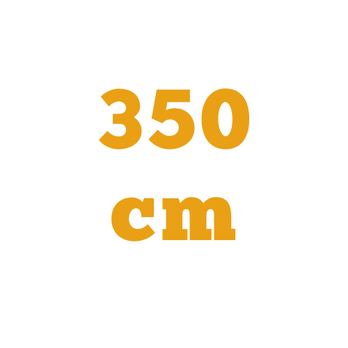 350 cm