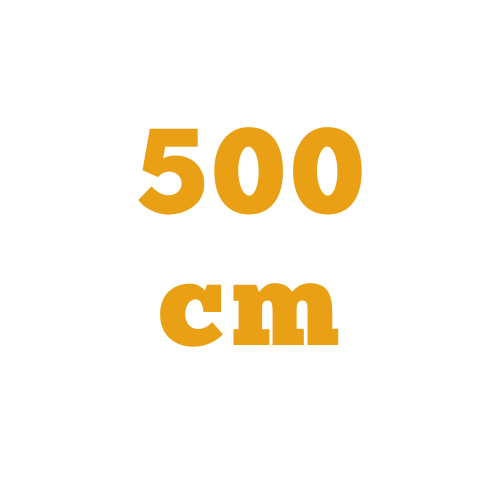 500 cm