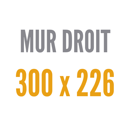 Droit 300x226 cm