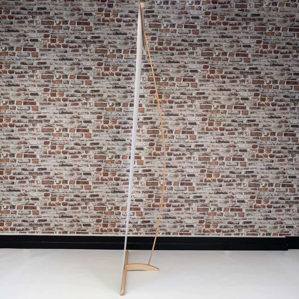 Kakemono bois côté