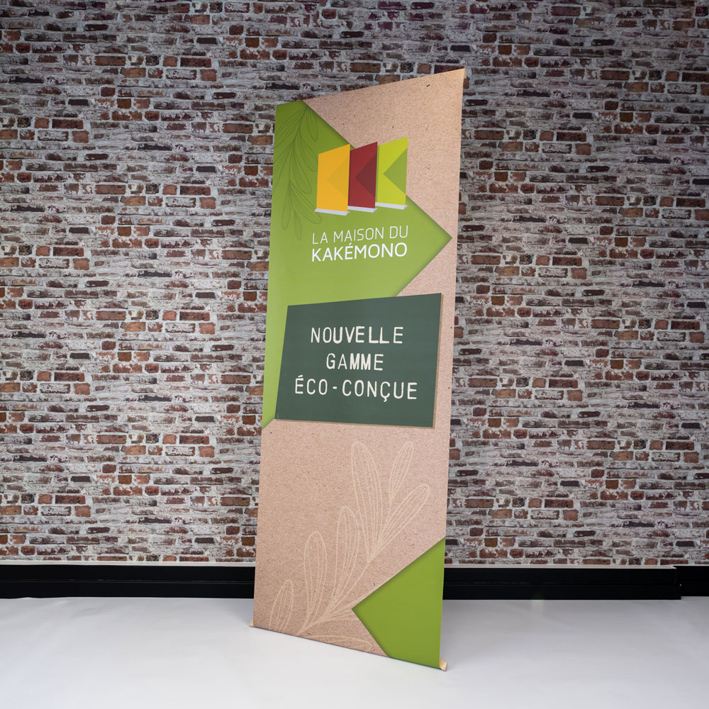 Kakemono bois de face