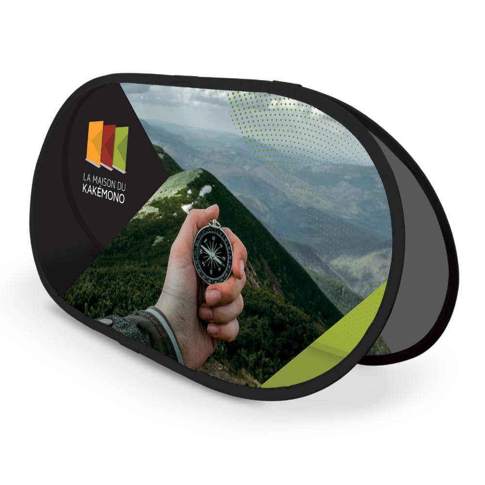 chevalet-haricot-publicitaire