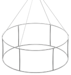 structure alu enseigne ronde