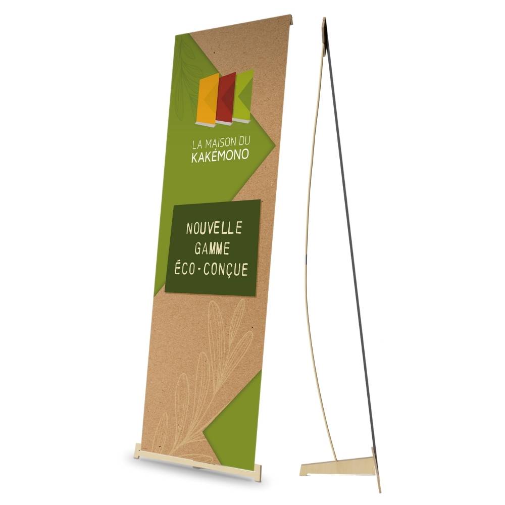 Kakémono bois haut de gamme 2