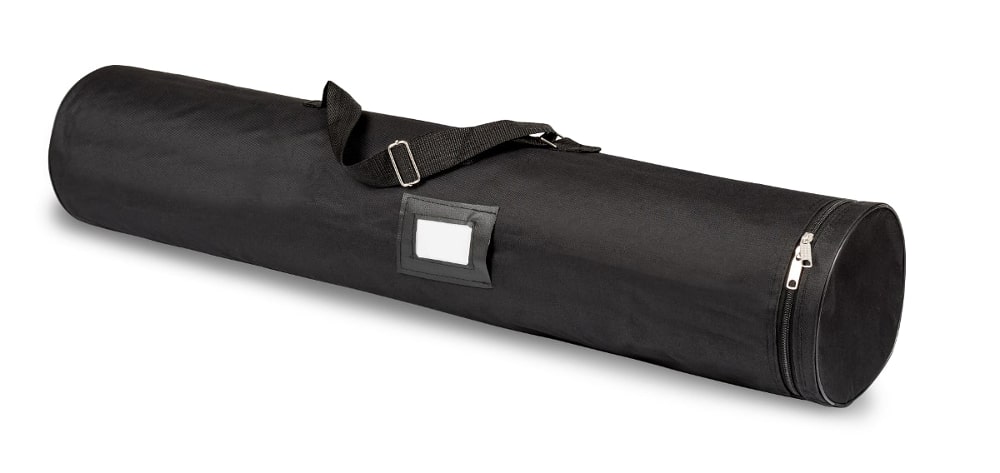 housse de transport visuel comptoir accueil rond