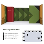 kit stand exposition 15m2