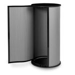 detail structure comptoir accueil rond