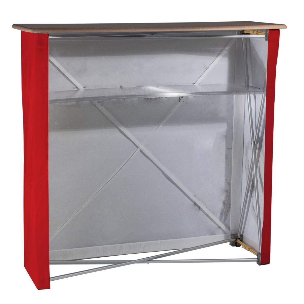 tablette et dos comptoir hop up