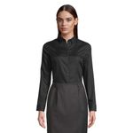 Chemise Blaise femme sans repassage porté