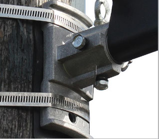 collier de serrage fixation