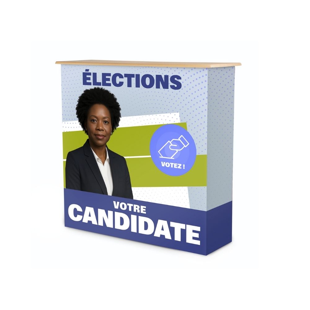 comptoir hop up pour elections