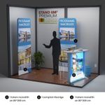 stand 6m2 avec totem