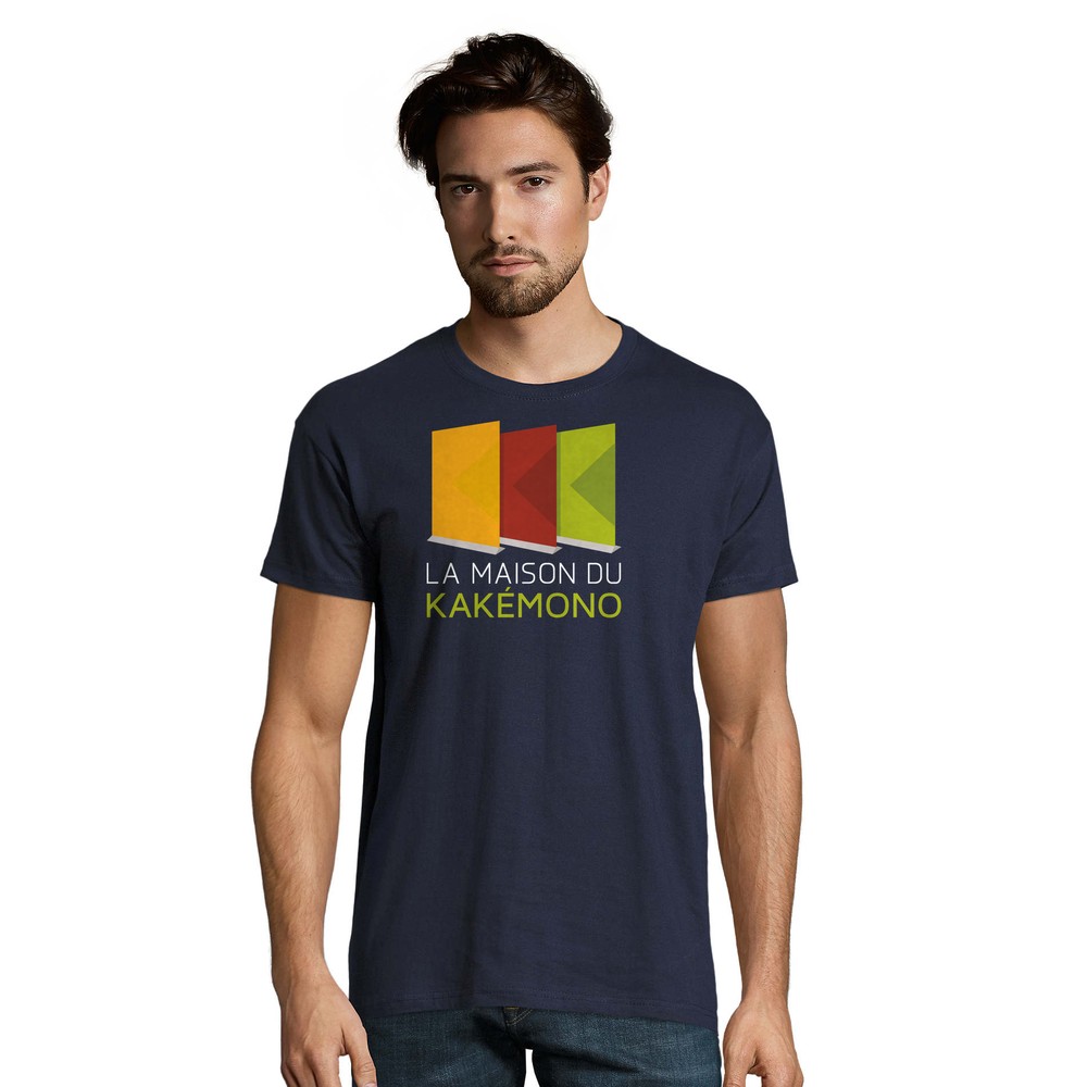 T-shirt coton personnalisé avec logo