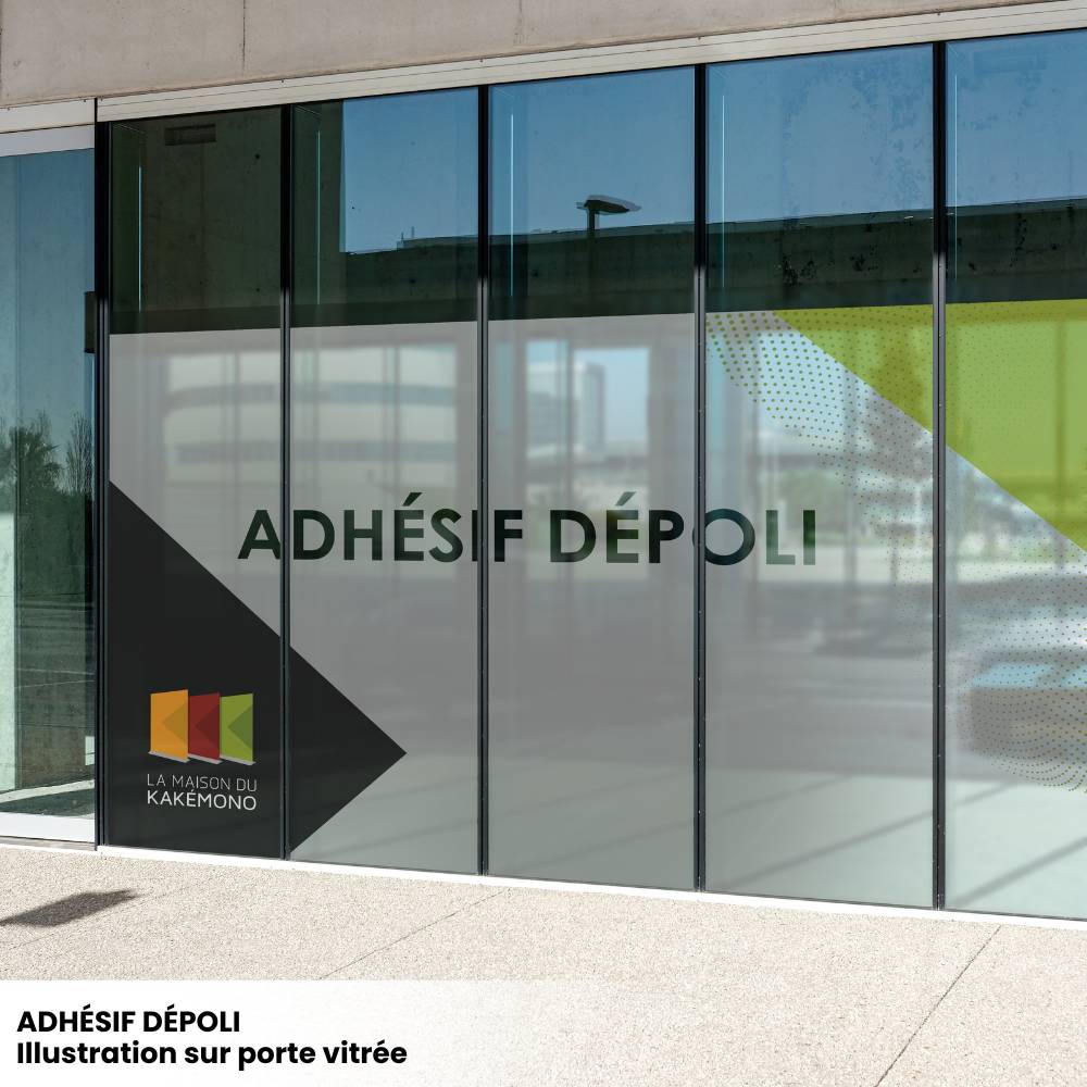 vinyle adhésif dépoli