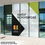 adhésif microperfore