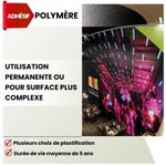 vinyle adhésif polymere