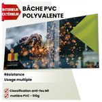 impression bache pvc