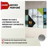 vinyle grand format microperfore